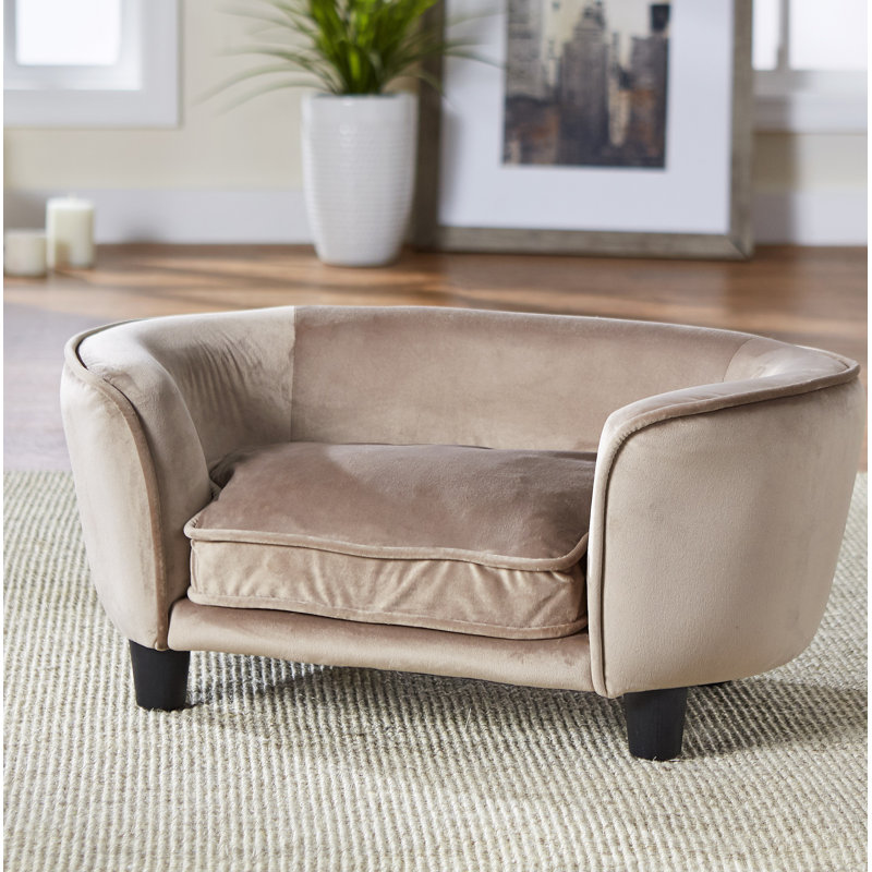 Polyester Pet Bed, Beige