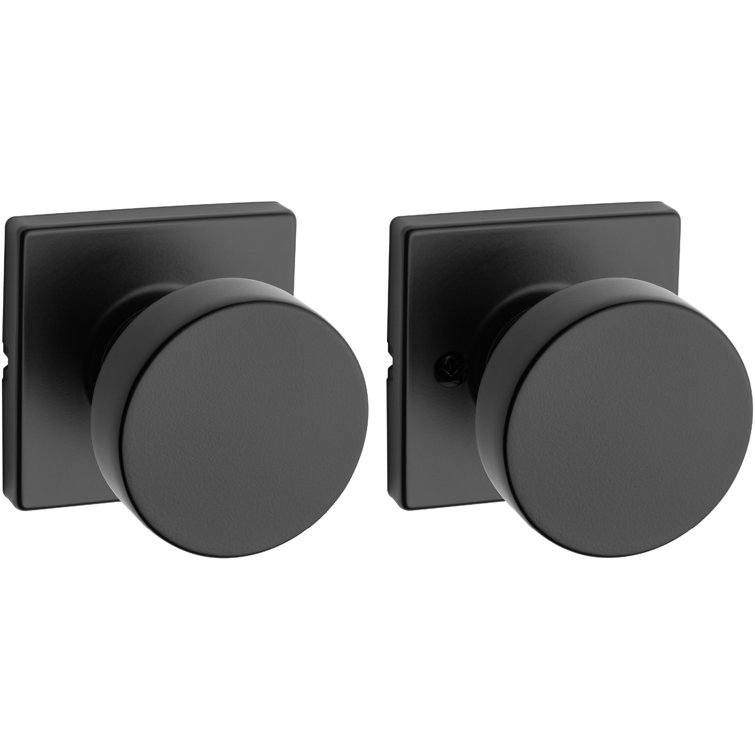 Cambie Passage Door Knob with Rectangular Rosette