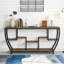 Table de console d'entrée industrielle avec tablettes-605639654