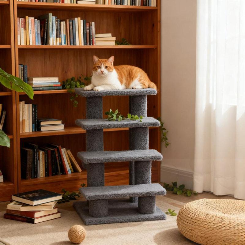Arbre à chat avec poteau à griffer