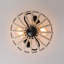 Plafonnier encastré 1 lumière 13 cm Abdul-Nasir