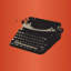Art sur toile tendue Red Barrel Studio® PI Studio Gallery: MCM Typewriter