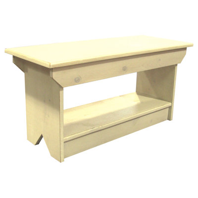 Table basse en bois massif Brexlyn