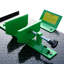 Élévateur pneumatique pneumatique 1000 lb Table élévatrice de capacité pour VTT / motocyclette mobile, vérin manuel / pneumatique robuste avec rampe amovible