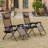 Outsunny Zero Gravity Chair Set With Side Table, Grey, Patio Set, Patio Seating Set, Conversation Set-1683679597