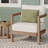 Weksler Acacia Outdoor Lounge Chair