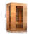 Hongyuan 2-Person Indoor low EMF FAR Infrared Sauna in Hemlock