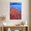 Coquelicots orange et bleus Avery-108243815