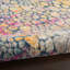 Tapis jaune / rose / gris à motif abstrait Lalutha-979034658