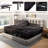 Split King Zero Gravity Adjustable Bed With 12" Memory Foam Mattress, Wireless Remote,Anti Snore Preset