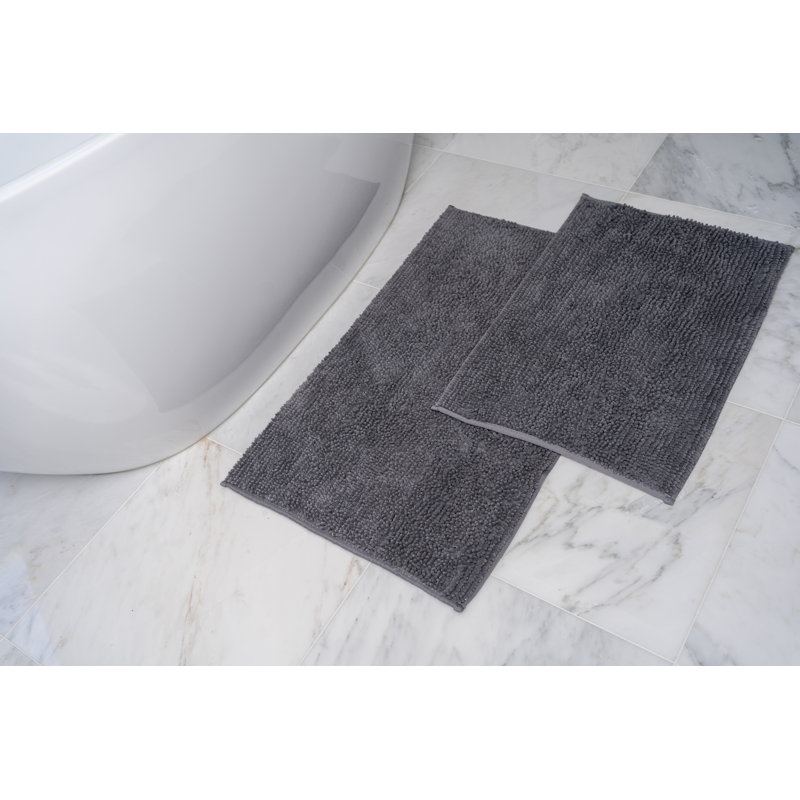 Ensemble de tapis de bain 2 pièces Payden, Gris foncé