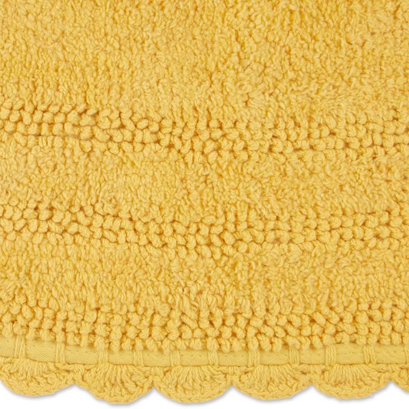 Hively Cotton Bath Mat, Large, Stonewash Blue