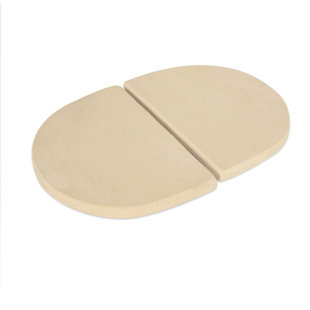 Ceramic Dishwasher Safe Heat Deflector Plate (Set of 2)