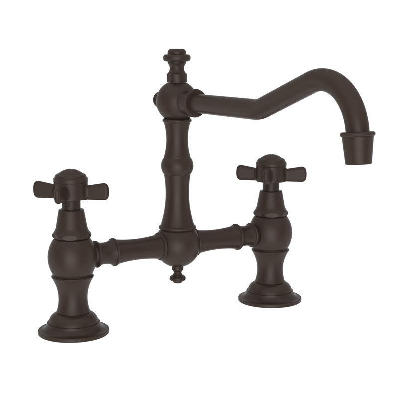 Fairfield Kitchen Bridge Faucet, Oil Rubbed Bronze