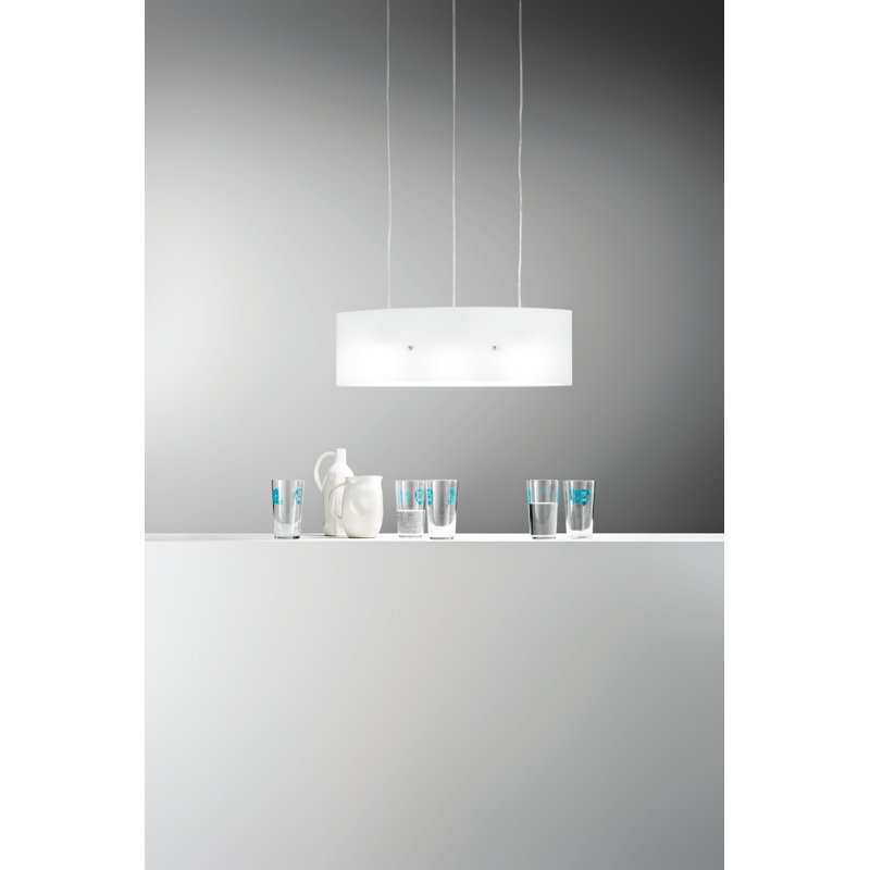 Campbel 3 - Light White Pendant