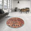 Tapis oriental brun / bleu / beige-820771654
