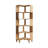 Yalin 6-Tier Modern Mid Century Corner Bookcase, 71.5" Extra Tall Corner Shelf With Storage-1889318910