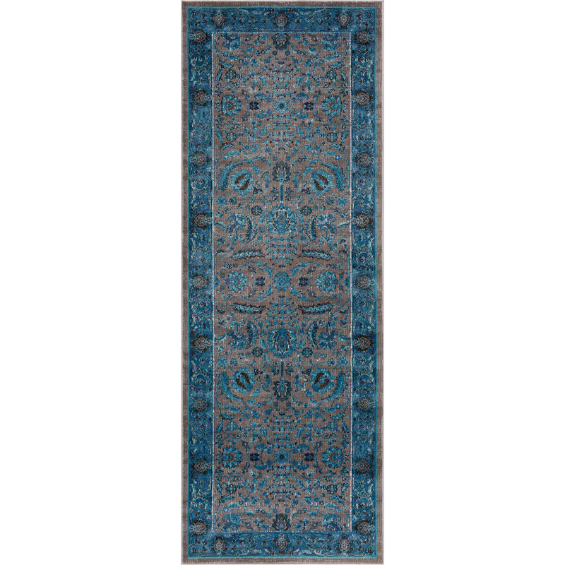 Eawood Oriental Indoor Rug, Runner 2'7" x 7'3"