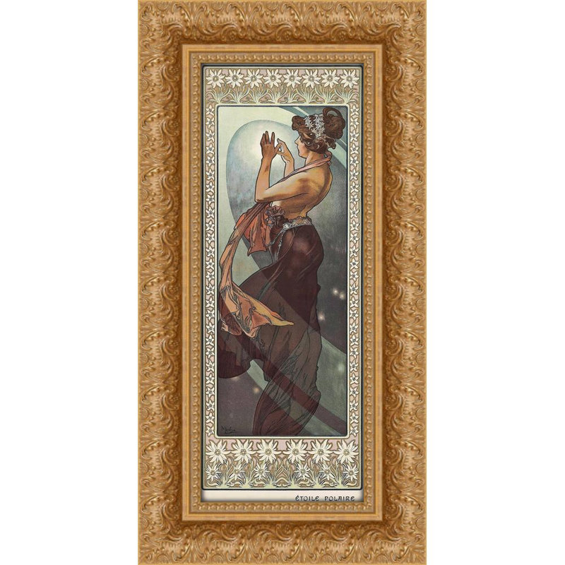 Étoile polaire (1902), H 18 po x l 9 po