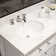 Goyette Three Posts™ 60" Double Bathroom Vanity Set with Mirror