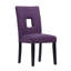 Chaise d'appoint rembourrée Aayush-2870026