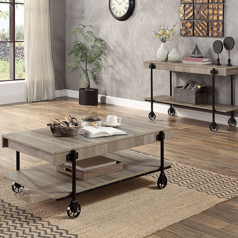 Table basse style industriel 1pc