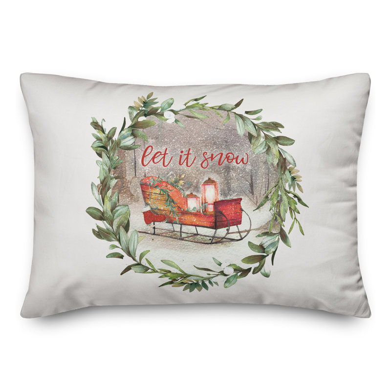 Coussin Let Let Snow