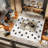 Cristo Berber Geometric Shag White/Gray Rug-1268441443
