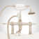 Telephone Style Deck Mounted Roman Tub Faucet with Lever Handles