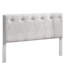 Lit Sinclair G001608-QB-UP BLÉ (matelas non inclus)