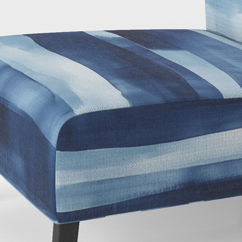 Fauteuil de chambre Abstract Modern, Slipper Armless