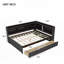 Lit double en forme de L-337390232
