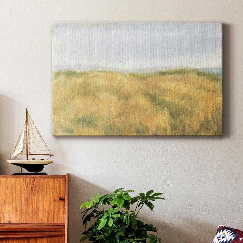 Wheat Fields II - impression sur toile tendue, H 60 po x l 40 po x P 1 po