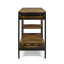 Vivlio Wood + Metal Barcart(No Include Stool)