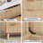 54" Wide 9 Drawer Dresser,Wooden Chest of Drawers with Fluted Wave Pattern, Metal Handles, Modern TV Stand Dresser with Curved Profile for Bedroom, Living Room, Entryway-1146324522