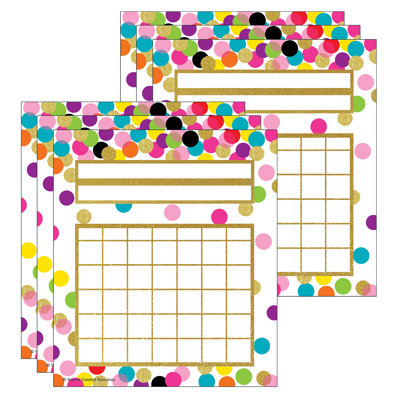 Tableaux d'incitation aux confettis