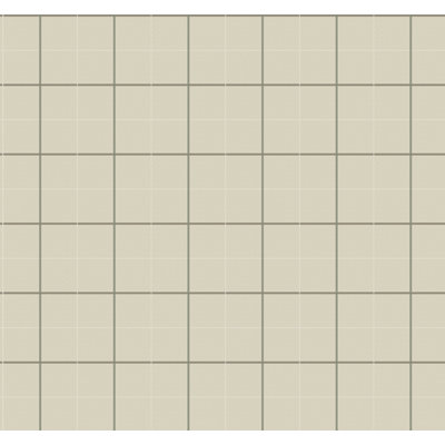 Tattersall Light Brown Plaid Wallpaper