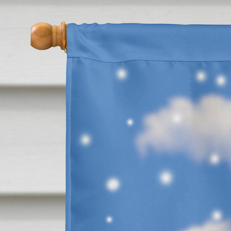 Drapeau de Noël Catharina, H 28 po x l 40 po