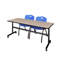 Table de nidification Nickls, 2 chaises empilables-32668119-32668129