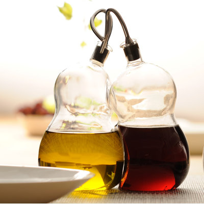 Darfur Glass Oil & Vinegar Cruet Set
