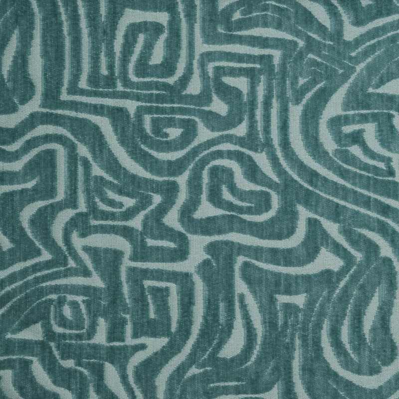 Maeve - Texture Upholstery Fabric By The Yard, Teal