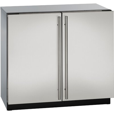 3000 Series 6.9 cu. ft. Undercounter Mini Fridge -  U-Line, U-3036RRS-00B