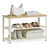 Yellow Oak/White selected