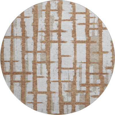 Premium Machine Washable Prisco Paprika Rug