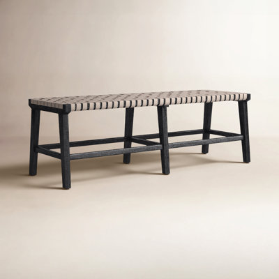 Banc en simili cuir Bilbrook