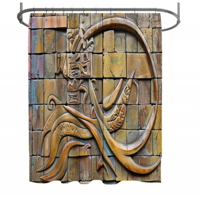 Dayveion Shower Curtain