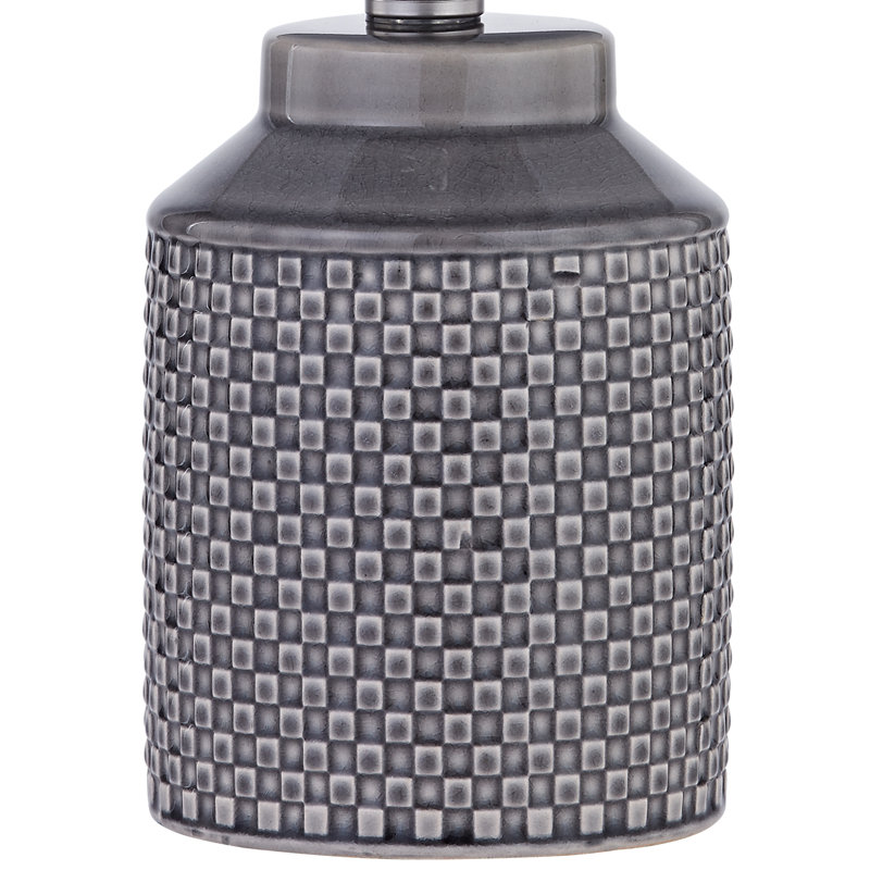 Ensemble de lampe de table 18 po en porcelaine verte Aallyah