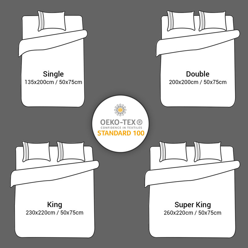 Microfiber Clear Duvet Cover Set with Pillow Shams Included, King Duvet Cover Set + 2 Standard Pillowcases