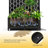 Metal Planter Wall with Trellis and Wheels, Mobile Outdoor Elevated Garden Bed, Dual-Purpose for Privacy Decoration and Planting, with Drainage Holes, Perfect for Climbing Plants, Vegetables, and Vining Flowers – A Must-Have for Garden Enthusiasts-1138453776-1138453774