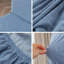 Housses de chaises de salle à manger - Couleur - Parsons extensibles, imperméables, amovibles, lavables, protecteurs de chaises de salle à manger / de cuisine